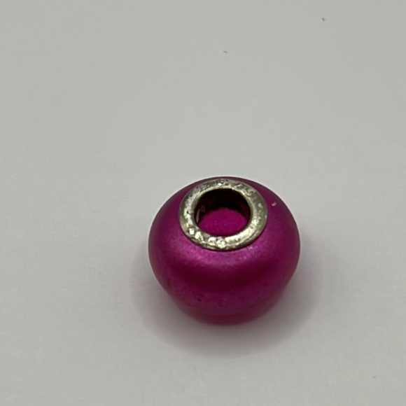 Sterling silver 925 charms Pink for slider bracelets. Pandora style Barbiecore - Picture 3 of 5